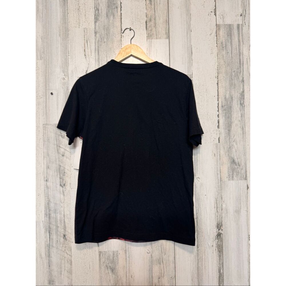 Hybrid Galaxy Graphic T-Shirt Medium Black Space Print Short Sleeve Tee NWT - Picture 3 of 5
